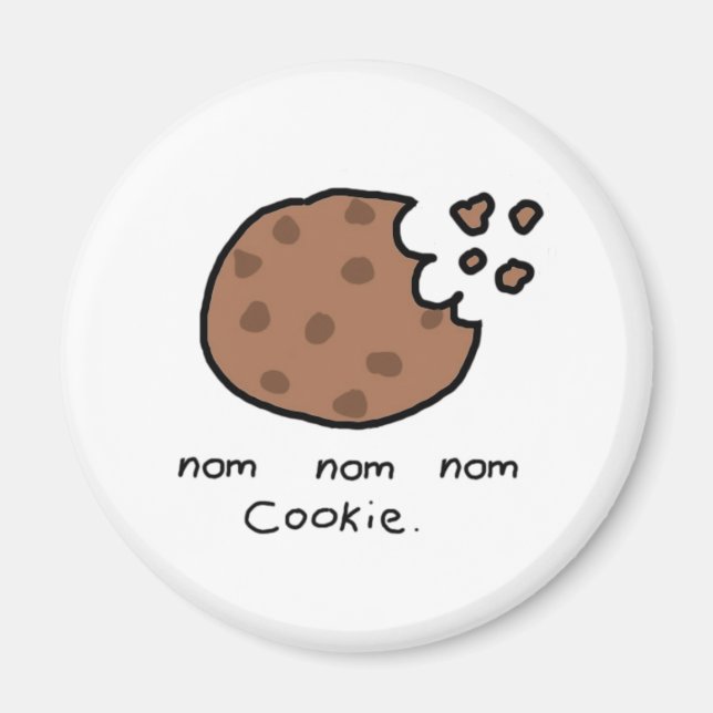 Íman Nom nom cookie (Frente)