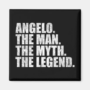 Íman Nome Angelo, Angelo O Homem O Mito A Lenda