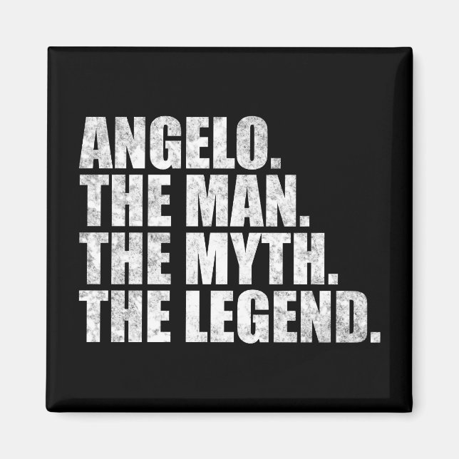 Íman Nome Angelo, Angelo O Homem O Mito A Lenda (Frente)