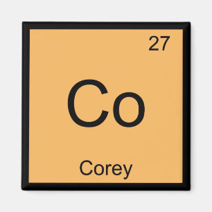 Íman Nome Corey Química Elemento Tabela Periódica