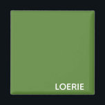 Íman Nome da cor verde da Loerie<br><div class="desc">Nome da cor verde da Loerie</div>