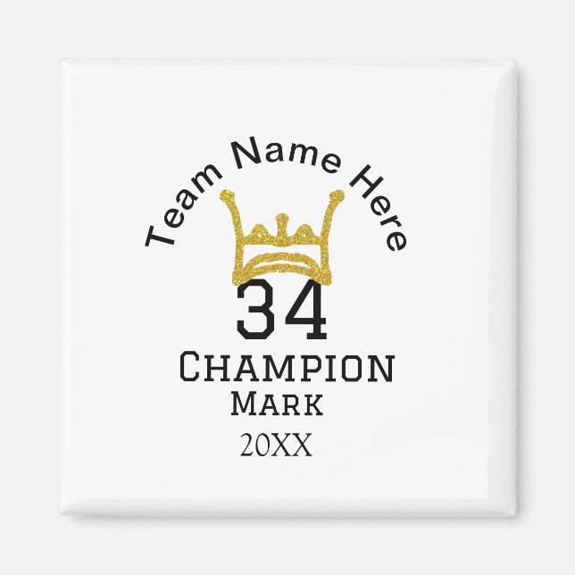 Íman nome da equipe adicionar nome do jogador data espo (Frente)