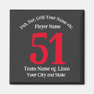 Íman Nome da grade do Bar do Pub Número do seu nome Bar