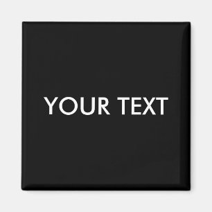 Íman Nome da Marca Personalizada Profissional Moderna d