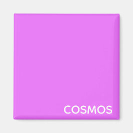 Íman Nome de cor roxa do Cosmos
