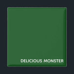 Íman Nome de cor verde do Monster delicioso<br><div class="desc">Nome de cor verde do Monster delicioso</div>