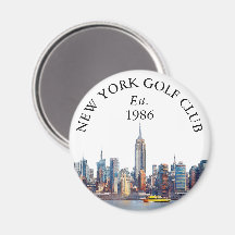 Nome de Taco de Golfe Personalizado com a Silhueta