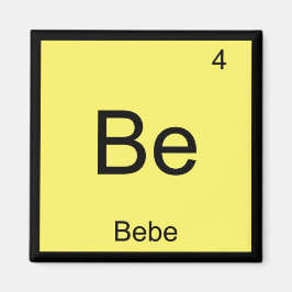 Íman Nome do Bebê Química Elemento Tabela Periódica
