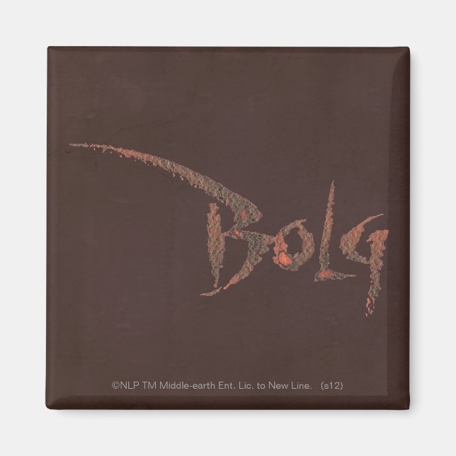 Íman Nome do Bolg (Frente)