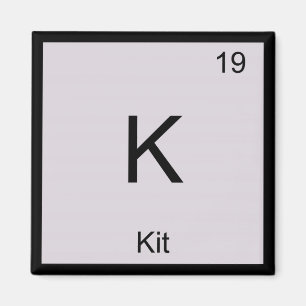 Íman Nome do Kit Elemento Químico Tabela Periódica