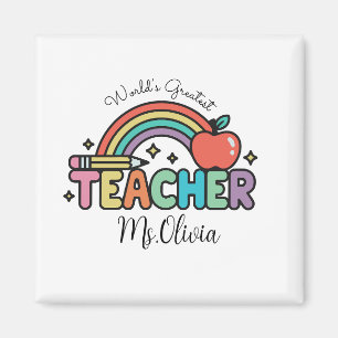 Íman Nome do Professor Personalizado Professor Mais I