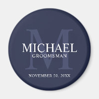 Nome e monograma dos Padrinhos de casamento person