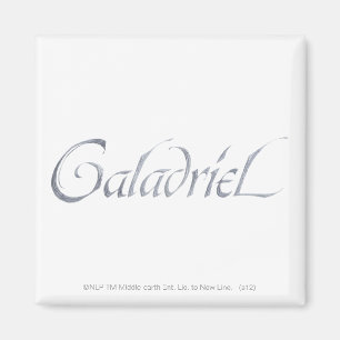 Íman Nome Galadriel texturizado