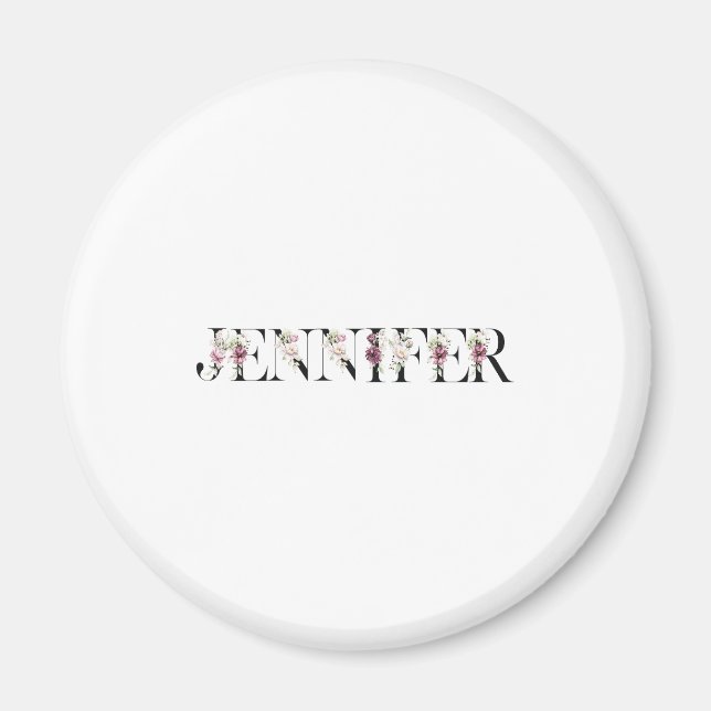 Íman Nome Jennifer (Frente)
