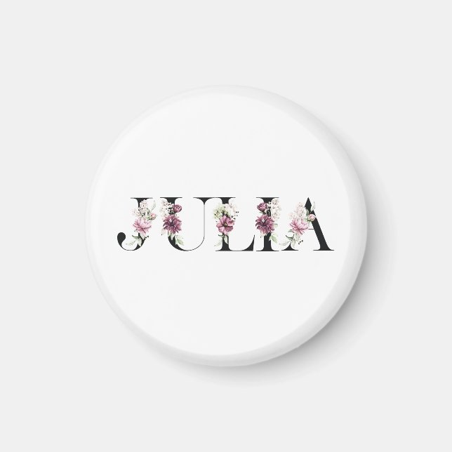 Íman Nome Julia (Frente)