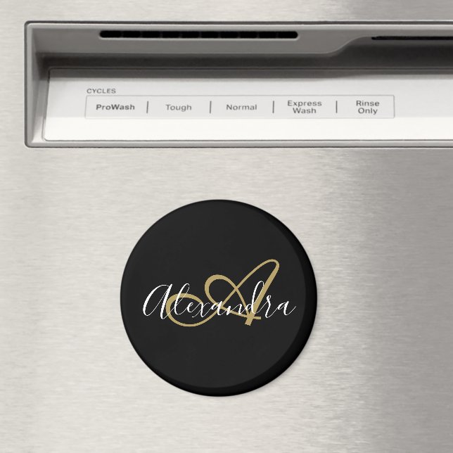 Íman Nome Monograma Ouro Preto Cruzeiro Porta (In Situ (Dishwasher))