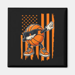 Íman Nome Orgulhoso Gráfico Esboço Pro Retro Bandeira A