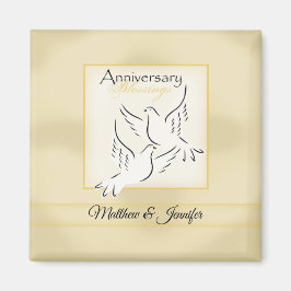 Íman Nome Personalizado, Bênçãos de Aniversário de Casa