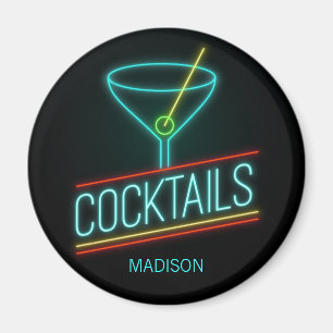 Íman Nome personalizado COCTAILS
