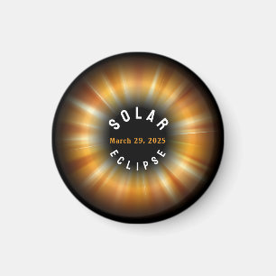 Íman NOME PERSONALIZADO do Eclipse American Event 3/29/