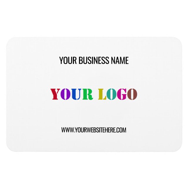 Íman Nome personalizado do logotipo Promocional persona (Horizontal)