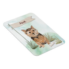 Íman Nome Personalizado Norfolk Terrier Cão Pet Cachorr