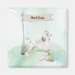 Íman Nome Personalizado Pet Dog Pet