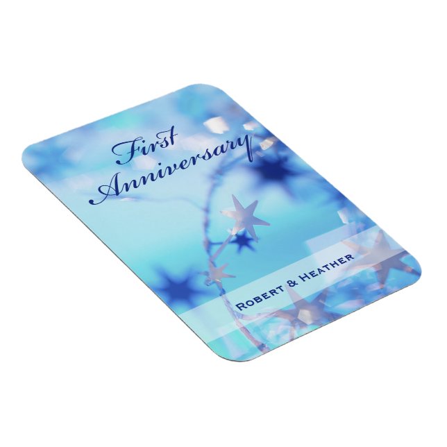 Íman Nome Personalizado, Primeiro Aniversário de Casame (Lado Direito)