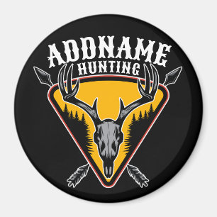 Íman NOMES ADD Caçador de Elk Caveira Grandes Caçadores