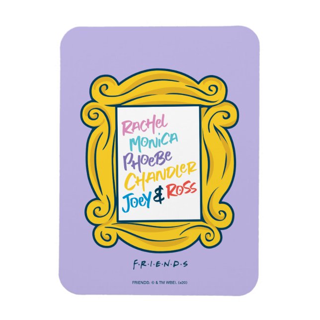 Íman Nomes AMIGOS™ em Peephole (Vertical)