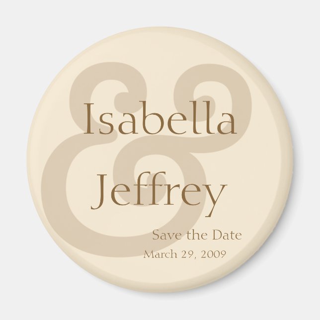 Íman Nomes do Magnet (personalizável) (Frente)