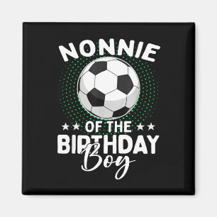 Íman Nonnie do jogador de futebol aniversariante Aniver
