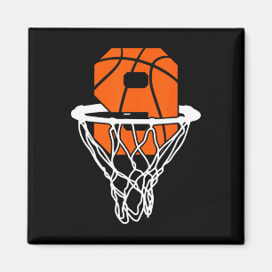 Íman Nono Aniversário Basquete Nove Anos Rapazes De 9 A