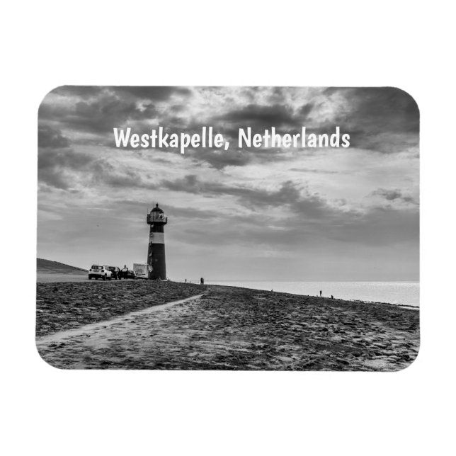 Íman Noorderhooft Lighthouse, Westkapelle, Países Baixo (Horizontal)