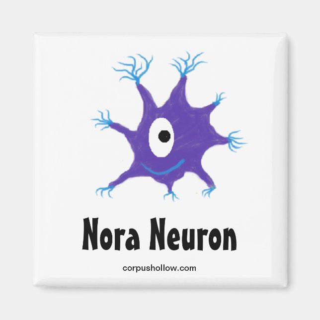 Íman Nora Neuron Magnet (Frente)