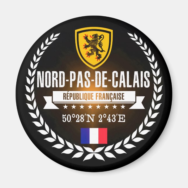 Íman Nord-Pas-de-Calais (Frente)