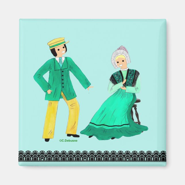 Íman Nord-Pas-de-Calais, França (Frente)