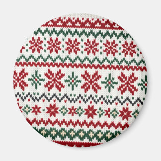 Íman Nordic Knit Christmas Magnet