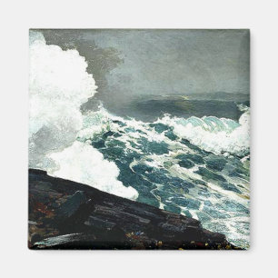 Íman Noreaster - Winslow Homer trabalho de arte