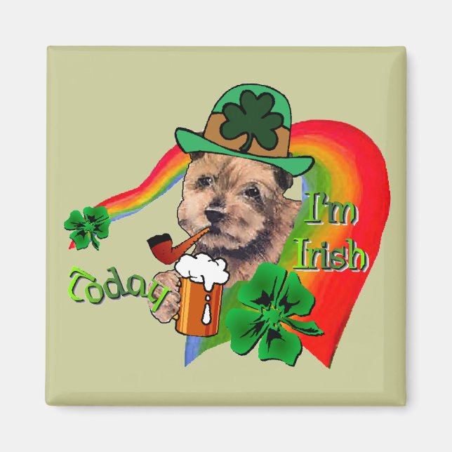 Íman Norfolk Terrier St Patricks (Frente)