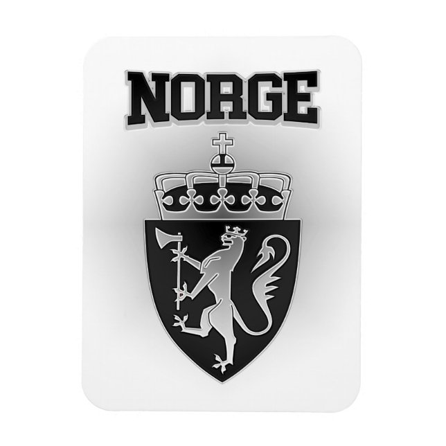 Íman Norge Casaco de Braços (Vertical)