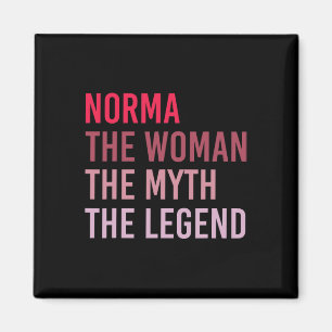 Íman Norma A Mulher Mitos Legenda Nome Personalizado Bi