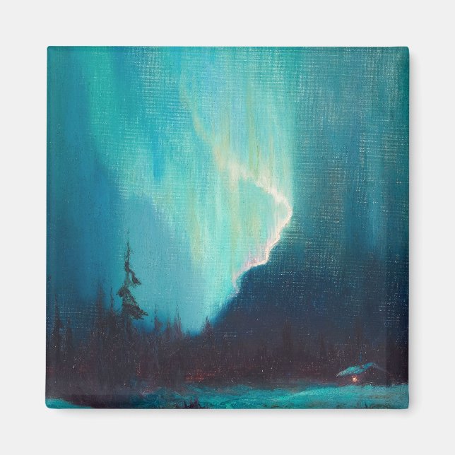 Íman Norte Lights, Juneau, Alasca, Sydney Laurence (Frente)