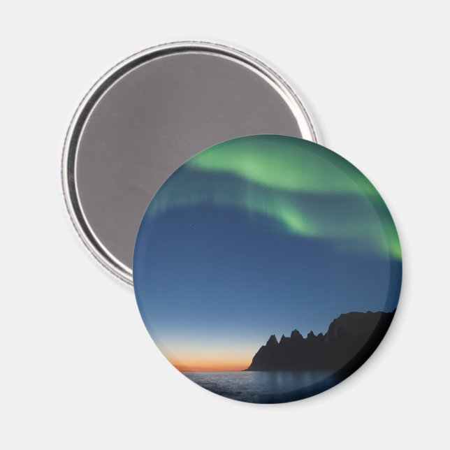 Íman Norte Lights Noruega (Front/Back)