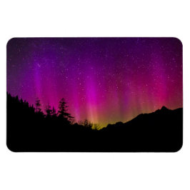Íman Norte Luzes Aurora Borealis StarNight Sky