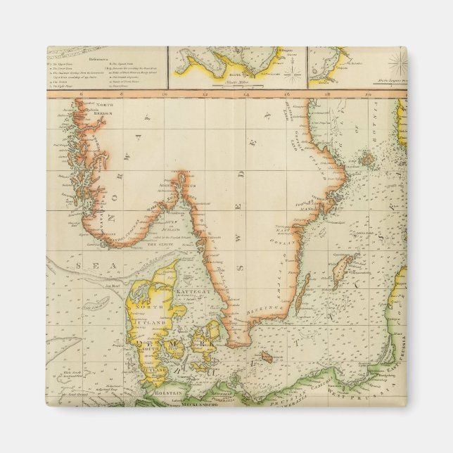 Íman Norte, mares Bálticos (Frente)