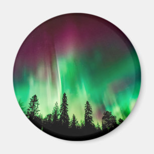Íman nortes Aurora borealis