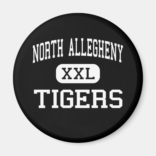 Íman North Alegheny - Tigres - Pittsburgh (Frente)