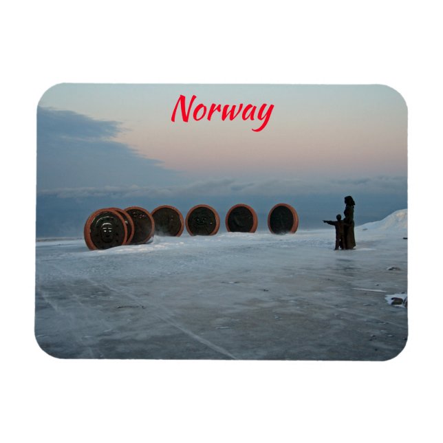Íman North Cape, Noruega (Horizontal)