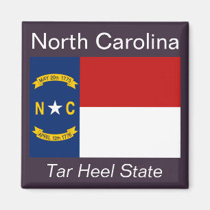 Íman North Carolina Flag Magnet